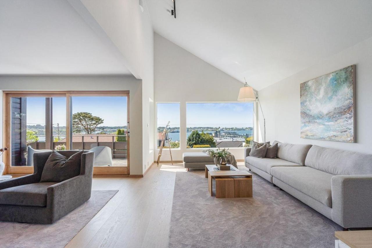 Exclusive Family Villa In Haugesund - Lovely Ocean View, 5 Bedroom, Free Parking Exterior photo