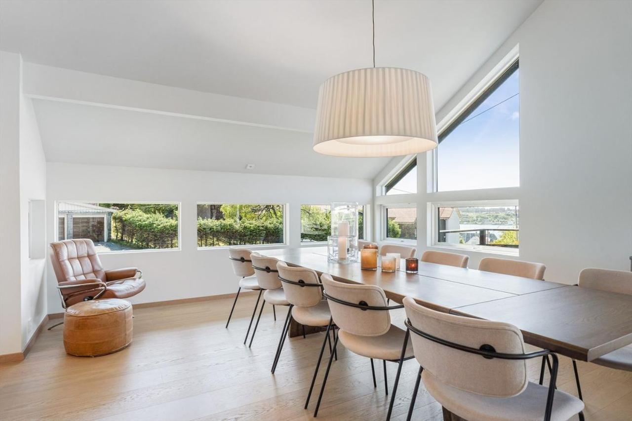 Exclusive Family Villa In Haugesund - Lovely Ocean View, 5 Bedroom, Free Parking Exterior photo